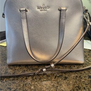 Kate Spade Metallic Satchel Bag